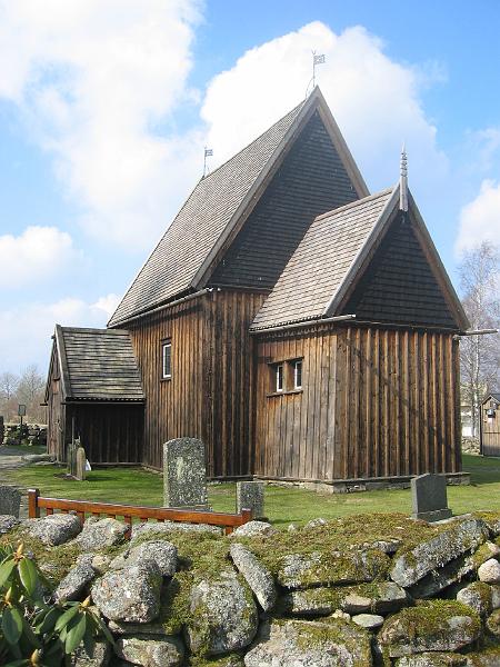1 april 2008 060.jpg - Hedared är förövrigt Sveriges enda stavkyrka.